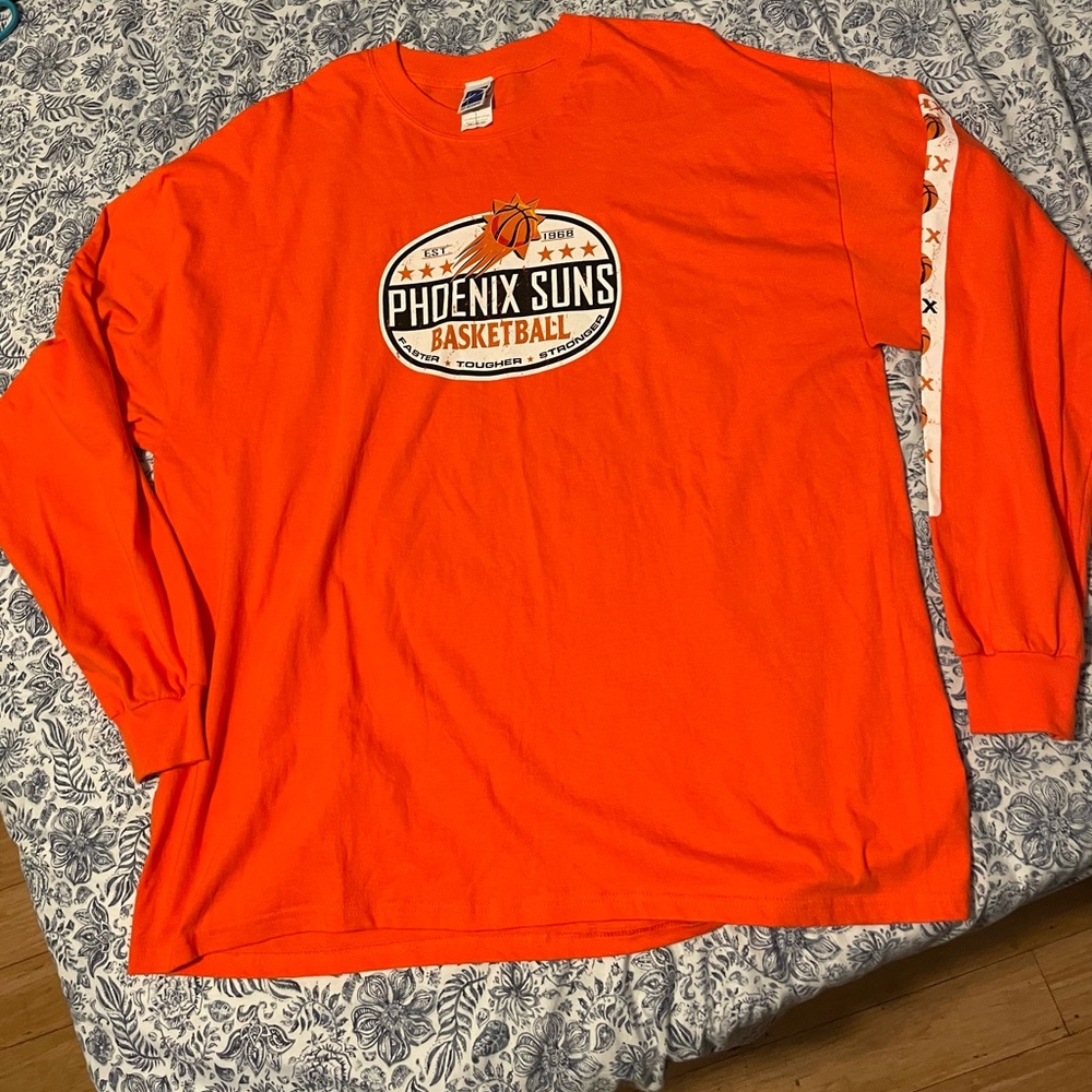 Phoenix Suns Basketball Long Sleeve Shirt